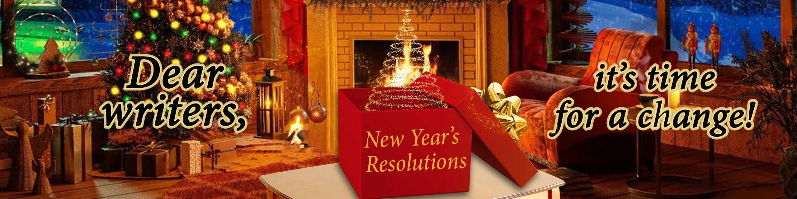 NEW YEAR'S RESOLUTIONS WITH A TWIST